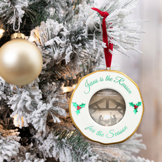 Jesus 4" Photo Frame Ornament