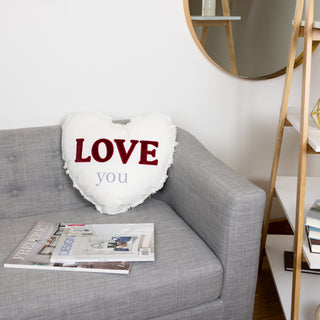 Love 18" Heart Pillow