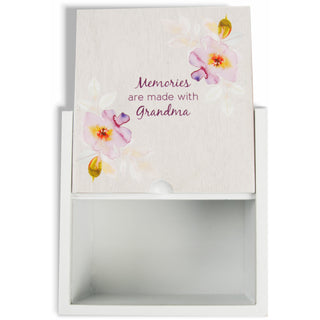 Grandma 4" x 4" Sliding Keepsake Box