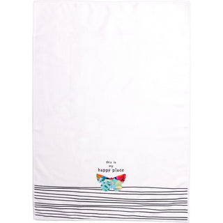Happy Place Tea Towel Gift Set (2 - 19.75" x 27.5")