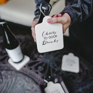 Cheers Bottle Opener Coaster Set