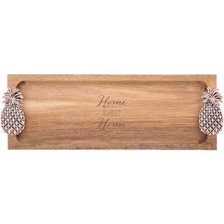 Home Sweet Home 14.25" Acacia Serving Board