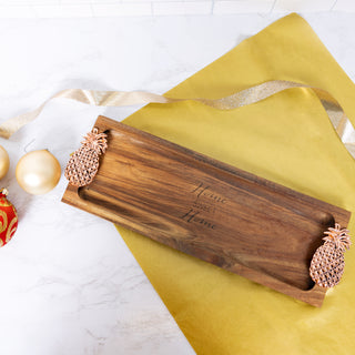 Home Sweet Home 14.25" Acacia Serving Board
