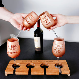 Fine Wine 16" x 5.25" Flight Board