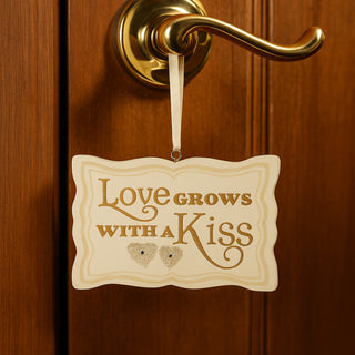 Love 3" x 2" Hanging Plaque
