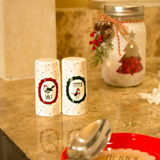Snow Bird Salt and Pepper Shaker Set