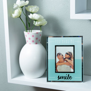 Smile 4.75" X 6" Frame (Holds 2.5" X 3.5" Photo)