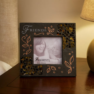 Friends Mosaic 5.5" Slate Photo Frame 3" x 3"