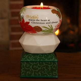 Mother 5.5" Holiday Tealight Holder