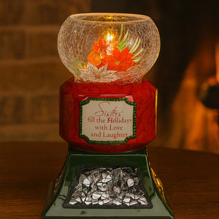 Sister 5.5" Holiday Tealight Holder