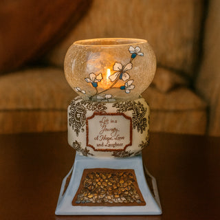 Life is a Journey 5.5" Tealight Holder