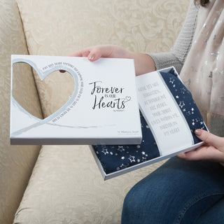 Star Navy 27.5" x 71" In Memory Scarf