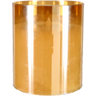 Live Love Laugh 6" Amber Luster Realistic Flame Candle