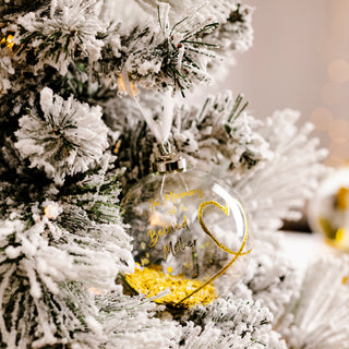 Beloved Mother 4" Glass Ornament