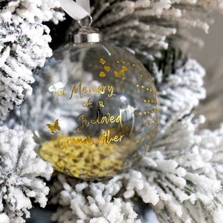 Beloved Grandmother 4" Glass Ornament