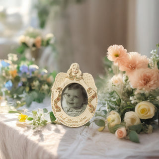 God Bless You 7.5"x5.25" Angel Frame