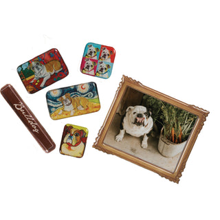 Bulldog 3.125" x 4.125" Magnet Set