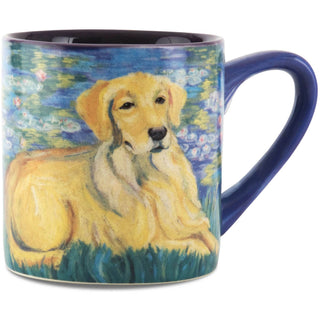 Golden Retriever Bonet - 16 oz Monet Dog Mug