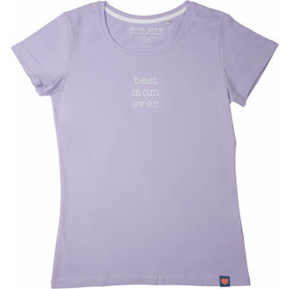 Best Mom Small Purple T-Shirt