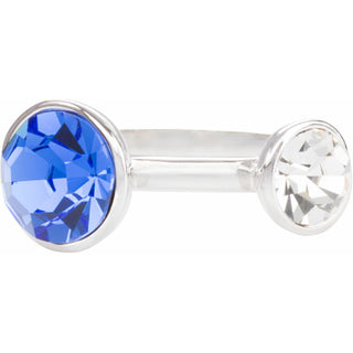 Liza Azure Size 9 Austrian Crystal Ring