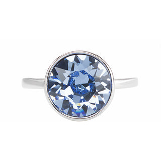 Liza Azure Size 9 Austrian Crystal Ring