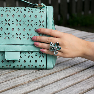 Sky Rhodium Plated Ring