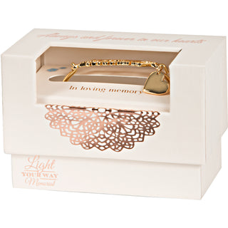 Sister Memorial Bangle Bracelet