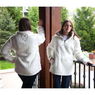 Faith Hope Healing S Sherpa Pullover Sweatshirt