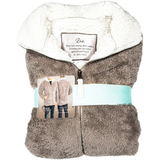 Dad S/M Men's Fleece Full Zip Sweatshirt