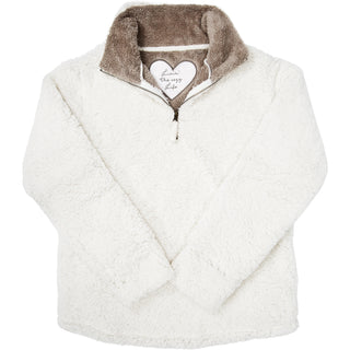 Cozy Life XXL Sherpa Pullover Sweatshirt