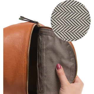 Navy Ali 9" x 11.5" Backpack Handbag