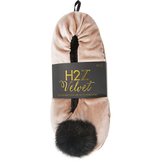 Almond S/M Velvet Slipper