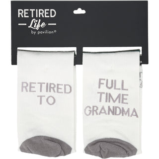 Full Time Grandma M/L Cotton Blend Sock