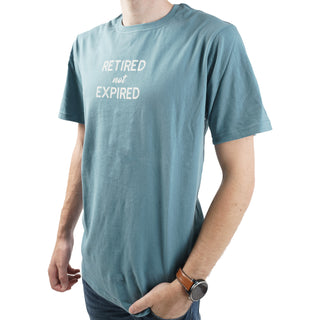 Not Expired Small Steel Blue Unisex T-Shirt