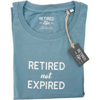 Not Expired Small Steel Blue Unisex T-Shirt