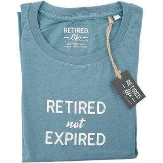Not Expired Small Steel Blue Unisex T-Shirt