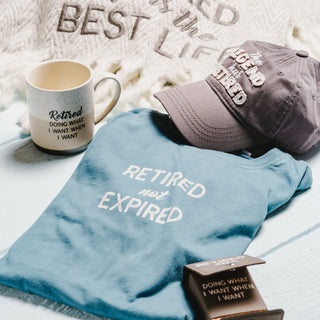 Not Expired Small Steel Blue Unisex T-Shirt