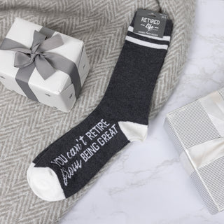 You Can't Retire M/L Crew Socks