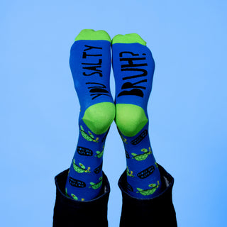 Salty Bruh Unisex Cotton Blend Sock