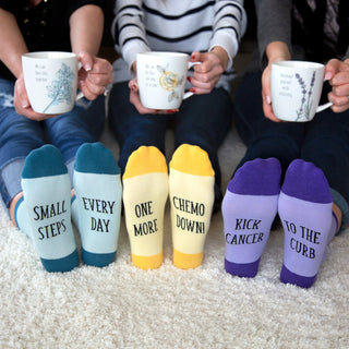 Chemo Down S/M Unisex Sock