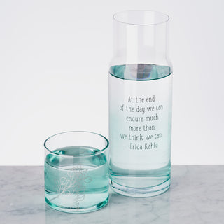 We Can Endure 32 oz Water Carafe and Tumbler Set
