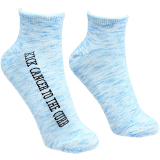 Kick Cancer Low Cut, Moisturizing Gel Socks Scent: Light Lavender