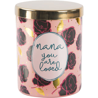 Nana 7 oz 100% Soy Wax Candle Scent: Fresh Cotton