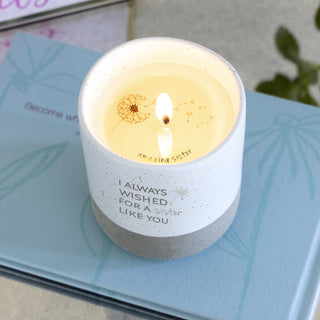 Sister Like You 10 oz - 100% Soy Wax Reveal Candle Scent: Tranquility