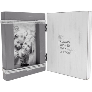 Daughter Like You 5.5" x 7.5" Hinged Sentiment Frame (Holds 4" x 6" Photo)