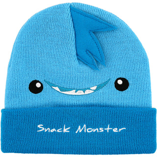 Blue Snack Monster One Size Fits All Baby Hat