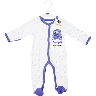 Purple Snuggle Monster 0-6 Months Sleeper