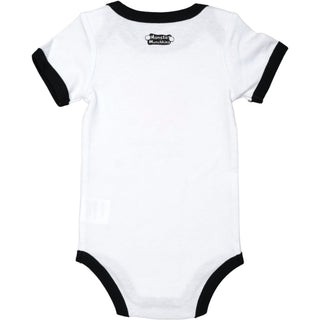 Blue Snack Monster 6-12 Months Bodysuit