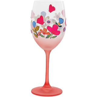 Age & Wine Gift Boxed 18 oz Wine Glass