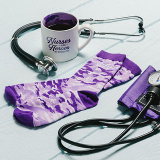 Badass Nurse Cotton Blend Sock